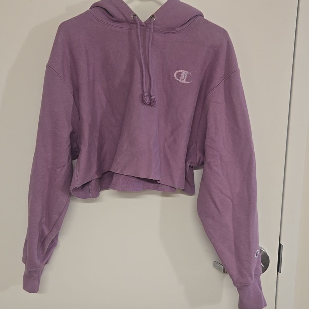 Champion Cropped Hoodie
